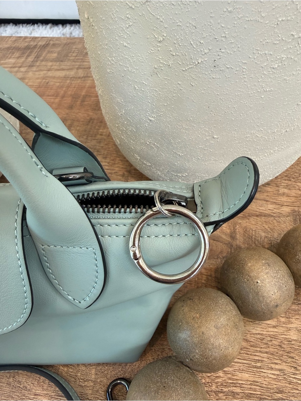 Longchamp Le Pliage Xtra Top Handle XS Leather Crossbody with Strap - Picture 10 of 11